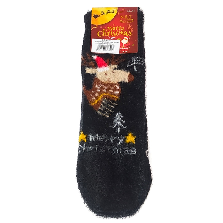 Skarpetki świąteczne alpaka - Merry Christmas 39-41