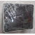 Koc akrylowy - Gruby i ciepły Szary tłoczony 220x240