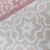 Ścierka DUŻA Czapla, solidna- 100% bawełna- Różowo-szare wzorki z bliska