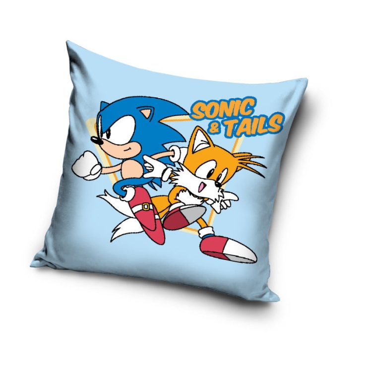 Poszewka Dwustronna welurowa DISNEY- Sonic