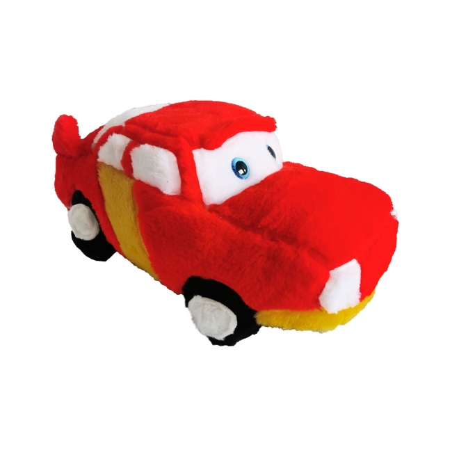 Poduszka PLUSZAK -czerwony samochód