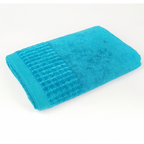 Ręcznik bawełna egipska LARISA 70x140 turkus