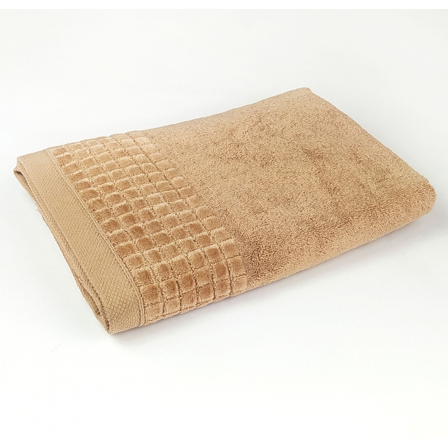 Ręcznik bawełna egipska LARISA 50x100 - beżowy
