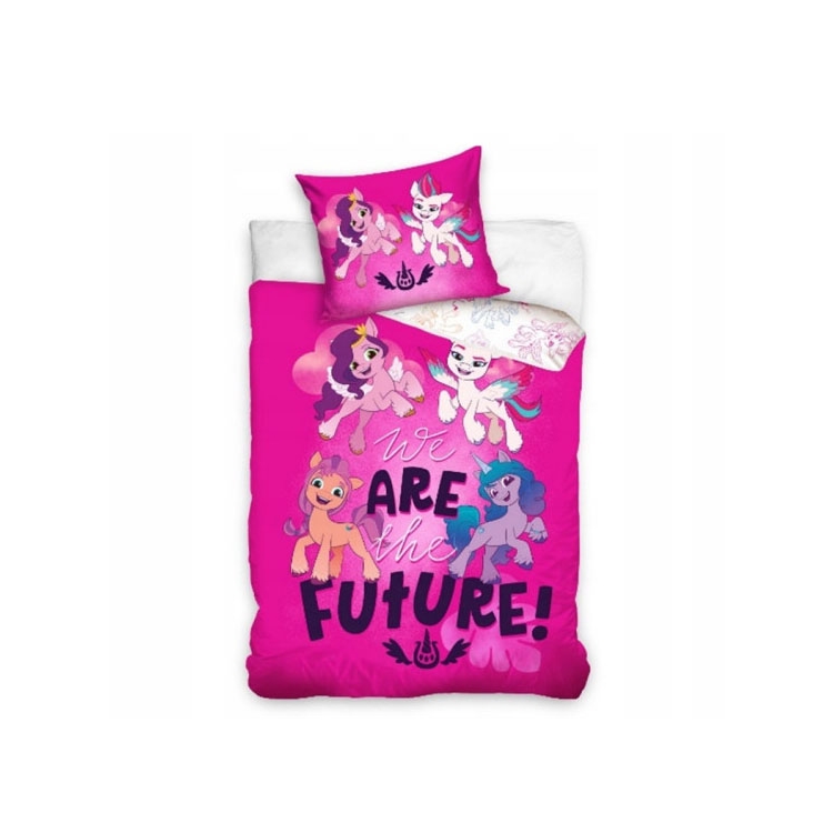 Pościel bawełniana Disney Dziecięca - My little pony- róż