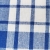 Kratka niebieska na bieli 100% bawełna faktura