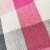 Ścierka DUŻA nowoczesna - Kratka różowo-czarno-biała 100% bawełna z blisa